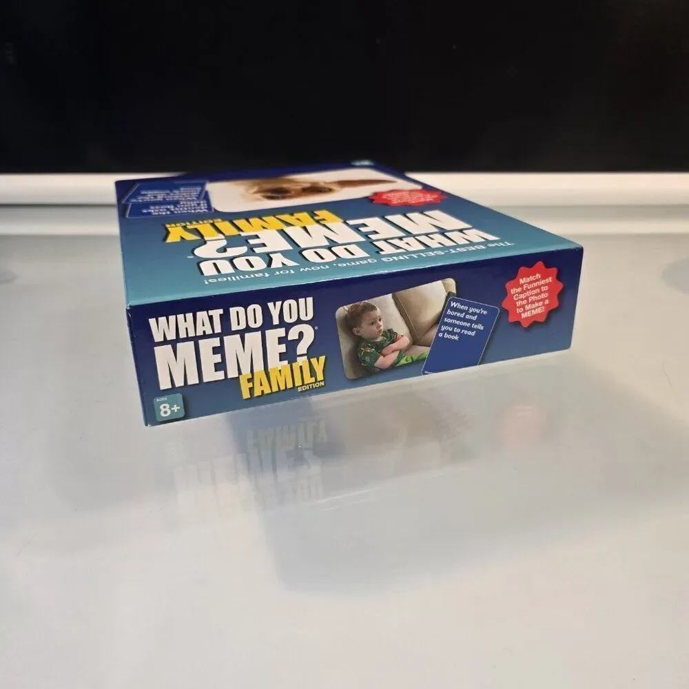 What Do You Meme? Family Edition 2021 Board Game by Elliot Tebele Barely Used